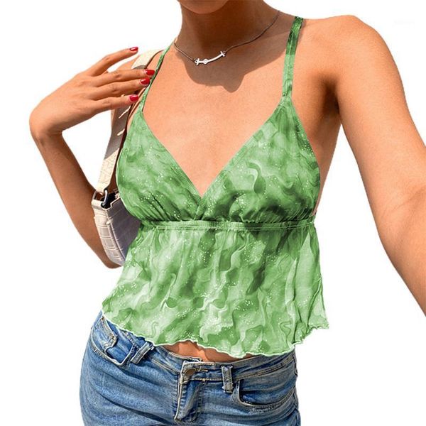 women's tanks & camis backless tank sling clothing coat deep v-neck rave beach outfits lace up v neck net yarn printing vest, White
women's tanks & camis backless tank sling clothing coat deep v-neck rave beach outfits lace up v neck net yarn printing vest, White