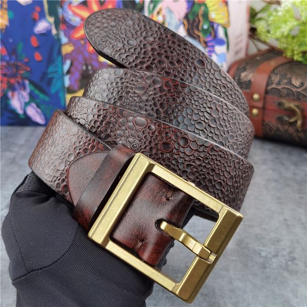 2021 new luxury super thick genuine designer retro men leather ceinture brass buckle men's belt mbt0128 bigl, Black;brown
2021 new luxury super thick genuine designer retro men leather ceinture brass buckle men's belt mbt0128 bigl, Black;brown