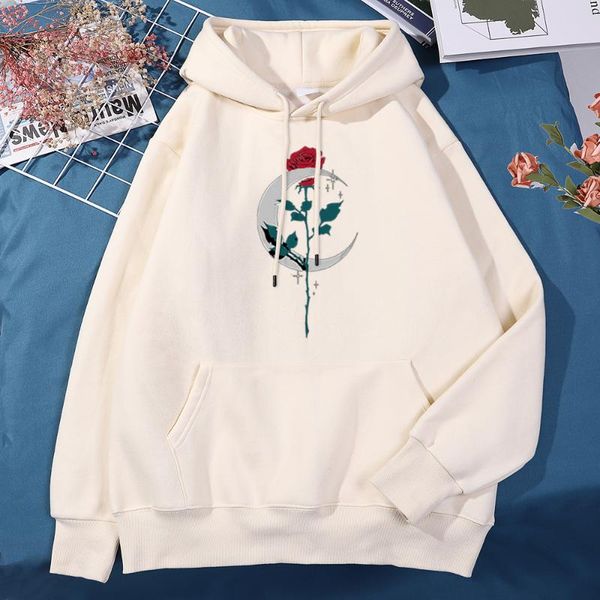 men's hoodies & sweatshirts roses and moon art pattern printed hoodie oversized o-neck young males females cozy all-match hoodied, Black
men's hoodies & sweatshirts roses and moon art pattern printed hoodie oversized o-neck young males females cozy all-match hoodied, Black