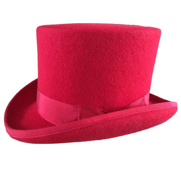 2021 new 13.5cm red high victorian clasic traditional wool fedoras felt cylinder hat ff5f, Blue;gray
2021 new 13.5cm red high victorian clasic traditional wool fedoras felt cylinder hat ff5f, Blue;gray
