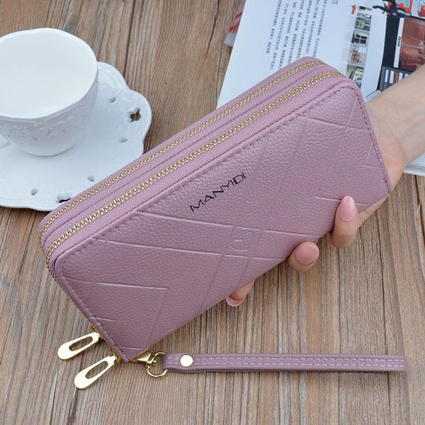 wallets fashion letters women's long wallet double zipper card pocket large capacity clutch bag, Red;black
wallets fashion letters women's long wallet double zipper card pocket large capacity clutch bag, Red;black