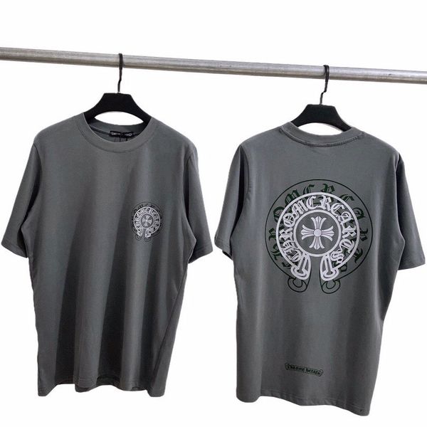 crosin 2021ch double image horseshoe sanskrit letter front and back printed short sleeve lovers, White
crosin 2021ch double image horseshoe sanskrit letter front and back printed short sleeve lovers, White