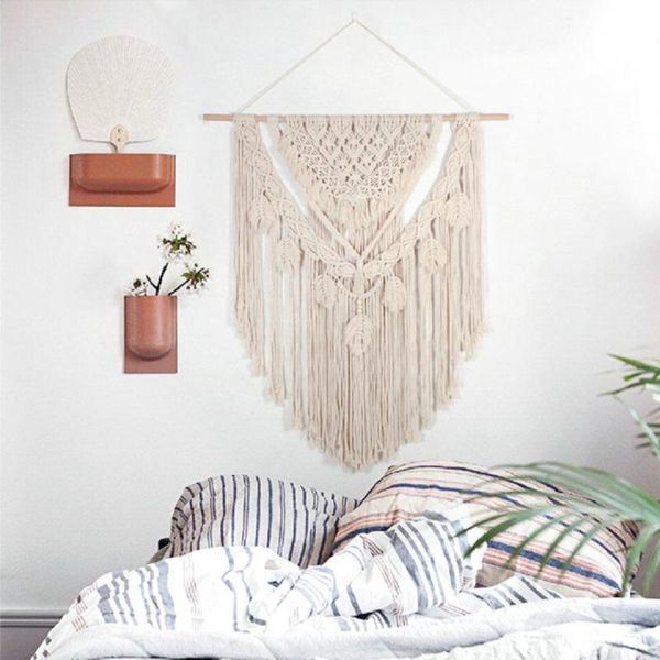 tapestries macrame boho tapestry with tassel cotton rope handwoven wall hanging for living room bedroom home decoration
tapestries macrame boho tapestry with tassel cotton rope handwoven wall hanging for living room bedroom home decoration