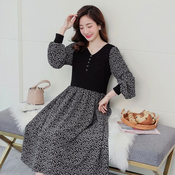 maternity dresses 2021 spring summer dress plus size v-neck long sleeve black patchwork chiffon beach loose pregnancy clothes, White
maternity dresses 2021 spring summer dress plus size v-neck long sleeve black patchwork chiffon beach loose pregnancy clothes, White