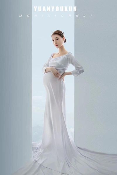 maternity dresses long sleeve maxi dress for pography props elegant pregnancy clothes pregnant po shoot clothing, White
maternity dresses long sleeve maxi dress for pography props elegant pregnancy clothes pregnant po shoot clothing, White