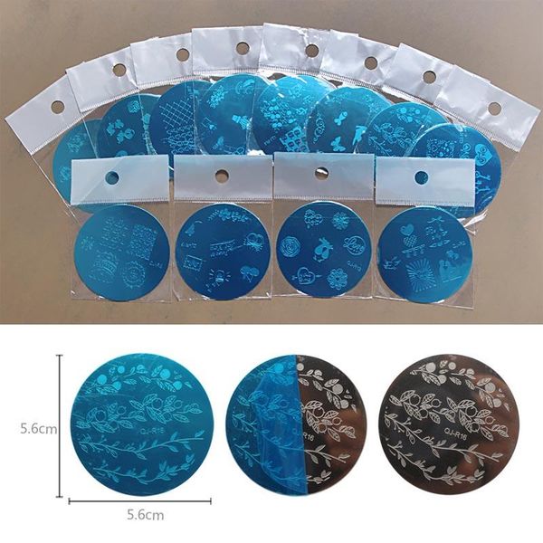 nail art kits 16 sheet/set steel plate stamping mold round template nails polish printing stencil tools ldo99
nail art kits 16 sheet/set steel plate stamping mold round template nails polish printing stencil tools ldo99