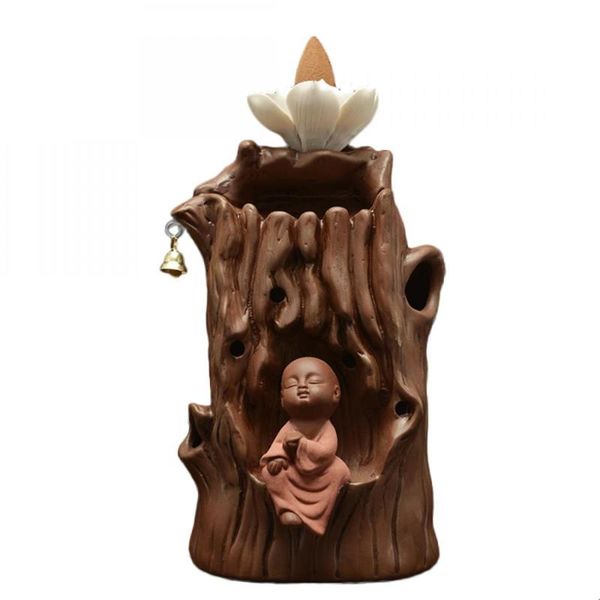 fragrance lamps the little monk crescent ceramic backflow incense burner lotus flower smoke waterfall holder crafts home decor
fragrance lamps the little monk crescent ceramic backflow incense burner lotus flower smoke waterfall holder crafts home decor