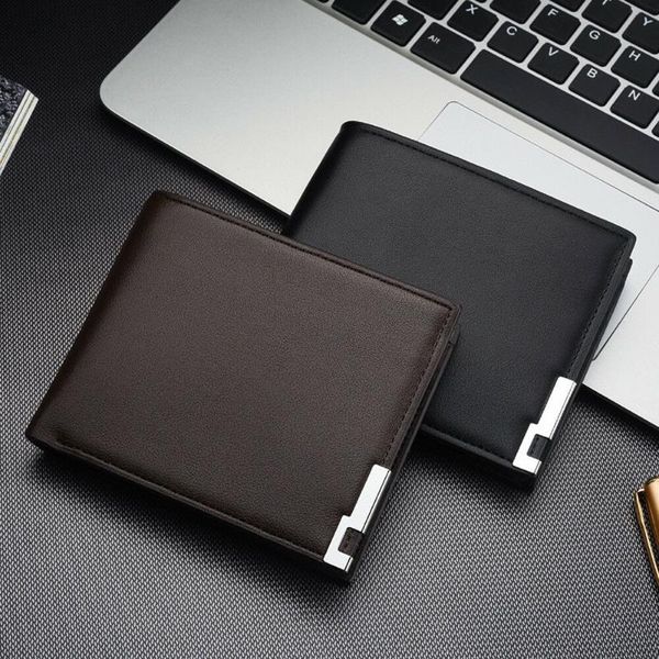 wallets mens casual pu leather short wallet men holder masculina billetera hombre portafoglio uomo porte slim purse, Red;black