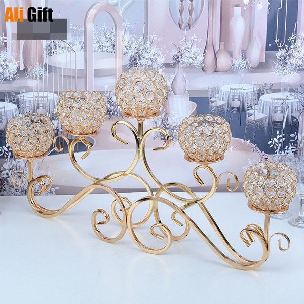 candle holders rated 5 heads metal crystal holder party event decor candelabras shiny gold wedding decoration candlesticks
candle holders rated 5 heads metal crystal holder party event decor candelabras shiny gold wedding decoration candlesticks
