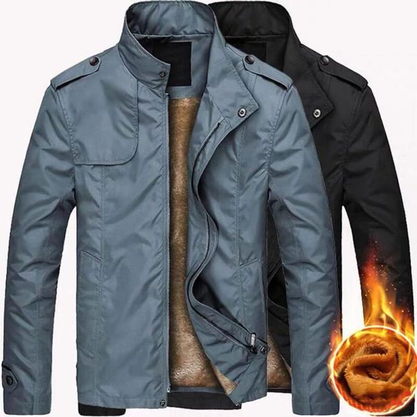 men's jackets men long sleeve zipper plush thick coat autumn winter solid color stand collar casual jacket with pocket for daily life, Black;brown
men's jackets men long sleeve zipper plush thick coat autumn winter solid color stand collar casual jacket with pocket for daily life, Black;brown