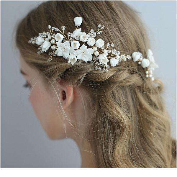 wedding hair accessories crystal headdress jewellery flower hair comb headdress hair pins bridal ornaments femal jllrpy, Silver
wedding hair accessories crystal headdress jewellery flower hair comb headdress hair pins bridal ornaments femal jllrpy, Silver