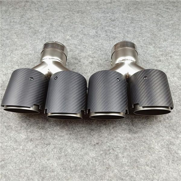 motorcycle exhaust system 1 pair matte pipe manifold out 76 89 101 114mm carbon fiber+stainless steel car back muffler tip fit for all cars
motorcycle exhaust system 1 pair matte pipe manifold out 76 89 101 114mm carbon fiber+stainless steel car back muffler tip fit for all cars