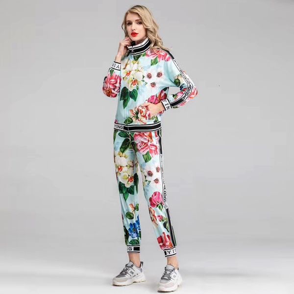 autumn new fashion party workplace zipper coat jacket trousers flower print elegant chic women's sets c3ib, Gray
autumn new fashion party workplace zipper coat jacket trousers flower print elegant chic women's sets c3ib, Gray