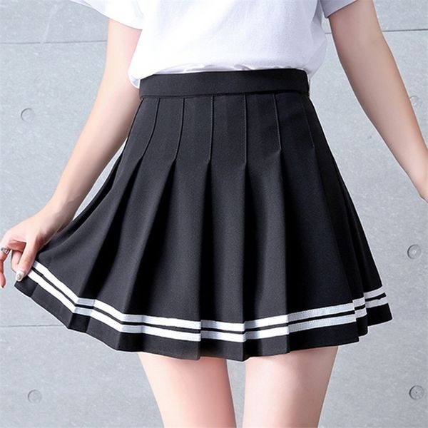 women skirts girls high waist pleated skirt large size preppy school uniform lolita skirt new 210311, Black
women skirts girls high waist pleated skirt large size preppy school uniform lolita skirt new 210311, Black