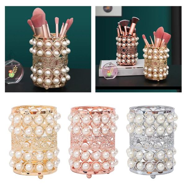 storage boxes & bins 1pc pearl cosmetic brush holder hollow metal pen pencils box beauty eyeliner makeup tools organizer
storage boxes & bins 1pc pearl cosmetic brush holder hollow metal pen pencils box beauty eyeliner makeup tools organizer