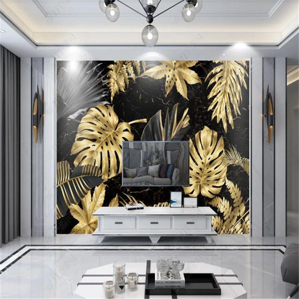 wallpapers golden monstera leaves tropical plant black gold stone wallpaper for living room tv background mural wall paper home decor
wallpapers golden monstera leaves tropical plant black gold stone wallpaper for living room tv background mural wall paper home decor