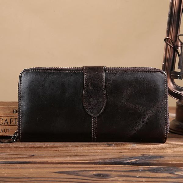 yourseason 2021 retro casual solid mens long wallets and purses cowhide men multi-card clutch bags wallet card holder, Red;black
yourseason 2021 retro casual solid mens long wallets and purses cowhide men multi-card clutch bags wallet card holder, Red;black