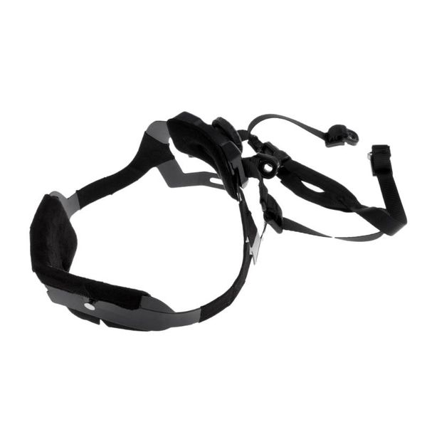 tactical 4 points chin strap system h-nape pad harness - 4 colors, Black;white
tactical 4 points chin strap system h-nape pad harness - 4 colors, Black;white