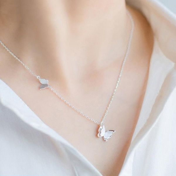 pendant necklaces cosyoo 2021 butterfly chain necklace decorative clavicle for women fashion jewelry accessories, Silver
pendant necklaces cosyoo 2021 butterfly chain necklace decorative clavicle for women fashion jewelry accessories, Silver