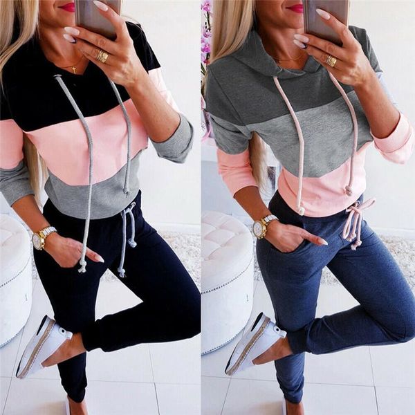 women's hoodies & sweatshirts 2021 fashion long sleeve hoodie sport sweatshirt patchwork jacket coat pullover, Black
women's hoodies & sweatshirts 2021 fashion long sleeve hoodie sport sweatshirt patchwork jacket coat pullover, Black