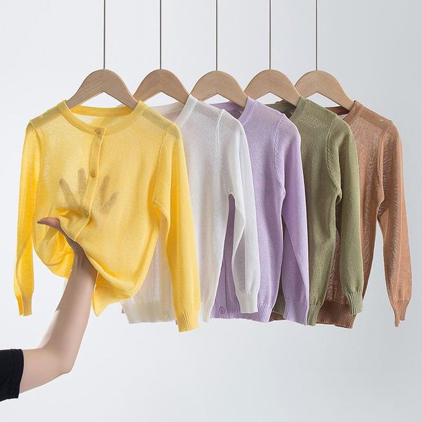 pullover summer girl sweater thin girls clothes knitted cardigan jacket candy colors children dt453, Blue
pullover summer girl sweater thin girls clothes knitted cardigan jacket candy colors children dt453, Blue