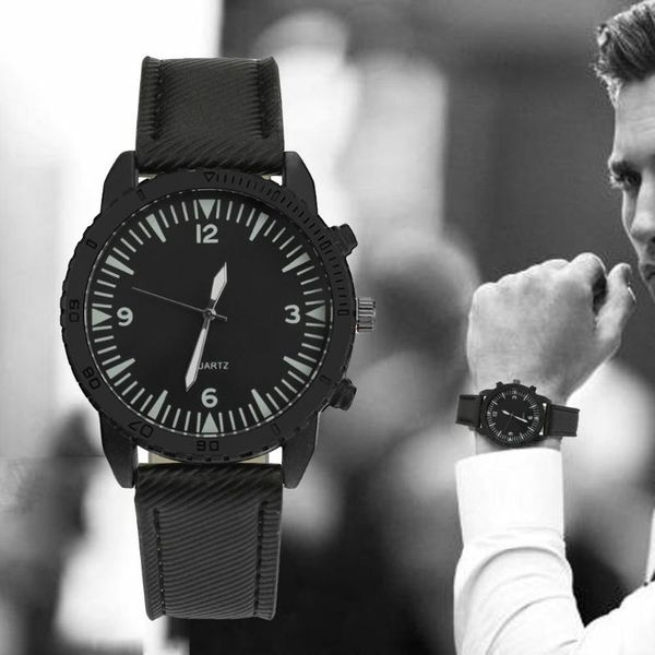wristwatches montre homme men watch retro design leather band analog alloy quartz wrist for gift, Slivery;brown
wristwatches montre homme men watch retro design leather band analog alloy quartz wrist for gift, Slivery;brown