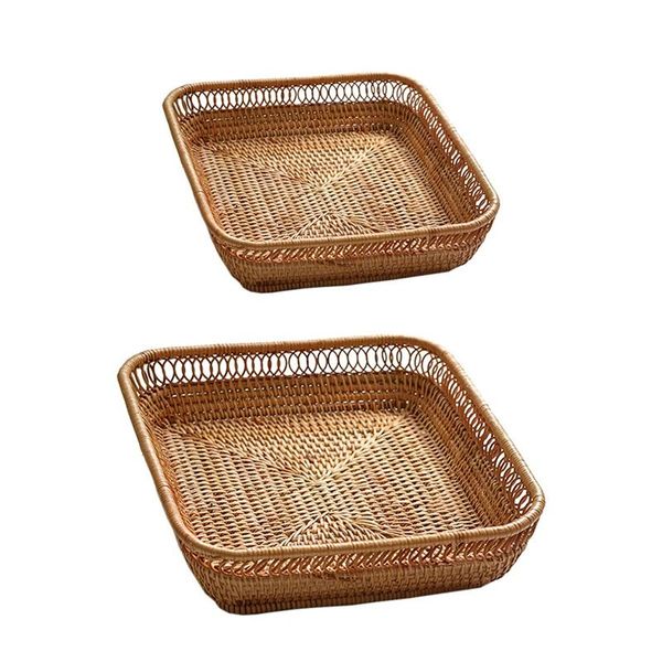 storage baskets 2 pcs woven basket rattan bread fruit for home kitchen desk candy sundries organizer, b & a
storage baskets 2 pcs woven basket rattan bread fruit for home kitchen desk candy sundries organizer, b & a
