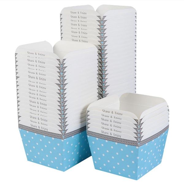 disposable cups & straws 100pcs paper cupcake square cake cup heat-resistant dessert bowls mini box party supplies
disposable cups & straws 100pcs paper cupcake square cake cup heat-resistant dessert bowls mini box party supplies