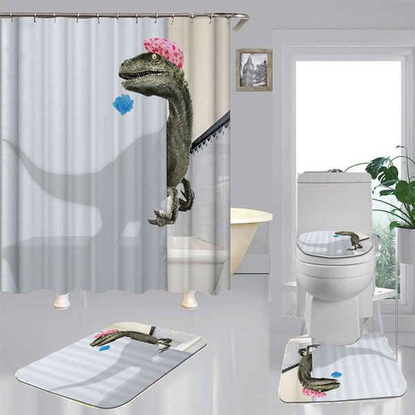 cartoon seri 3d digital printing waterproof home shower curtain polyter cloth bathroom four piece set
cartoon seri 3d digital printing waterproof home shower curtain polyter cloth bathroom four piece set