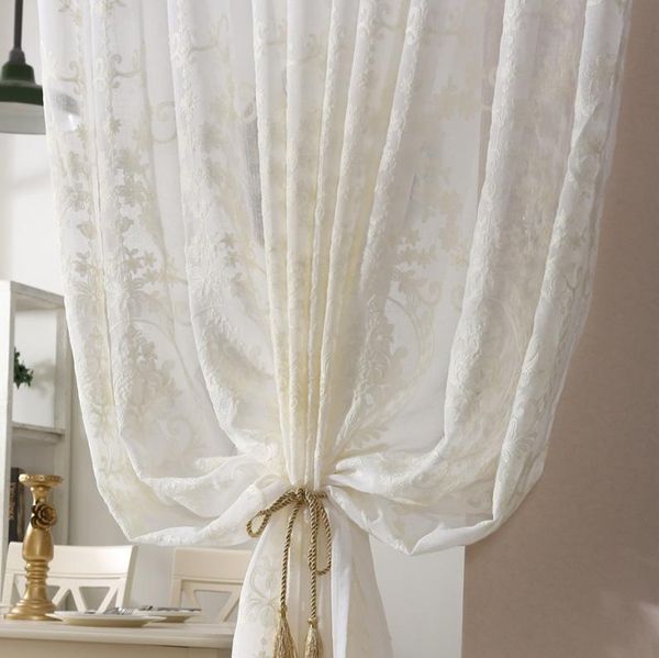 curtain & drapes as european embroidery high-end window screen pure color wild yarn romantic balcony for living dining room bedroom
curtain & drapes as european embroidery high-end window screen pure color wild yarn romantic balcony for living dining room bedroom