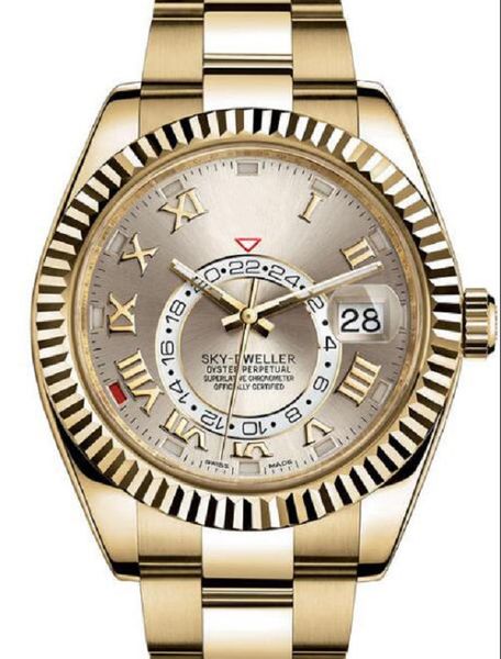 mens watch dial asian 2813 movement 18k yellow gold automatic mechanical selling men sport watches, Slivery;brown
mens watch dial asian 2813 movement 18k yellow gold automatic mechanical selling men sport watches, Slivery;brown