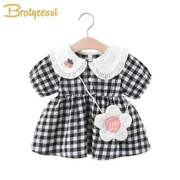 girl's dresses baby girls dress with bag plaid beach travel kids summer for toddler clothes princess, Red;yellow
girl's dresses baby girls dress with bag plaid beach travel kids summer for toddler clothes princess, Red;yellow