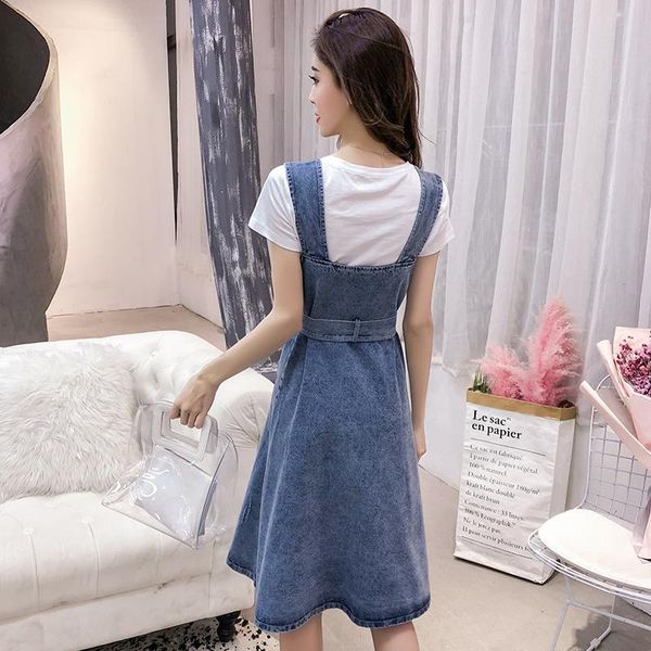 casual dresses womens summer spaghetti strap sleeveless denim dress single breasted slim lace up bow a-line high waist preppy, Black;gray
casual dresses womens summer spaghetti strap sleeveless denim dress single breasted slim lace up bow a-line high waist preppy, Black;gray