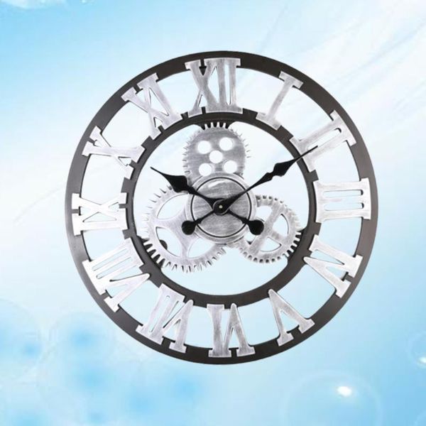 wall clocks 1pc creative 3d gear clock retro fashion decorative hanging art decor for home office living room bedroom (silve
wall clocks 1pc creative 3d gear clock retro fashion decorative hanging art decor for home office living room bedroom (silve