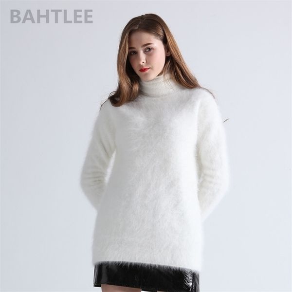 bahtlee winter women's angora jumper turtleneck pullovers knitting sweater long sleeve keep warm white 201017, White;black
bahtlee winter women's angora jumper turtleneck pullovers knitting sweater long sleeve keep warm white 201017, White;black