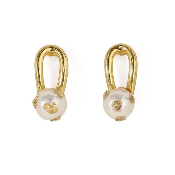 stud blucome trendy quality french retro style temperament simple water drop gold foil pearl earrings for women party ceremony, Golden;silver
stud blucome trendy quality french retro style temperament simple water drop gold foil pearl earrings for women party ceremony, Golden;silver