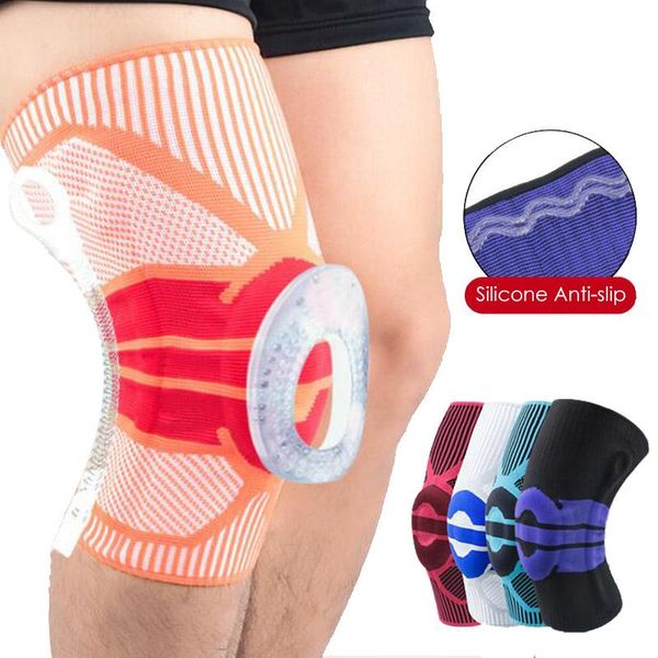 elbow & knee pads brace patella support compression sleeve with side stabilizers, Black;gray
elbow & knee pads brace patella support compression sleeve with side stabilizers, Black;gray