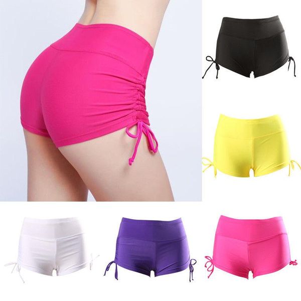 women's shorts active ladies dancing sports casual spandex elastic waist solid lady girl high bow activewear, White;black
women's shorts active ladies dancing sports casual spandex elastic waist solid lady girl high bow activewear, White;black