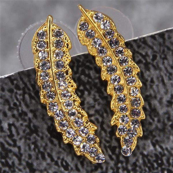 dangle & chandelier alloy crystal earrings leaf drop earring exquisited gold color statement fashion for women, Silver
dangle & chandelier alloy crystal earrings leaf drop earring exquisited gold color statement fashion for women, Silver