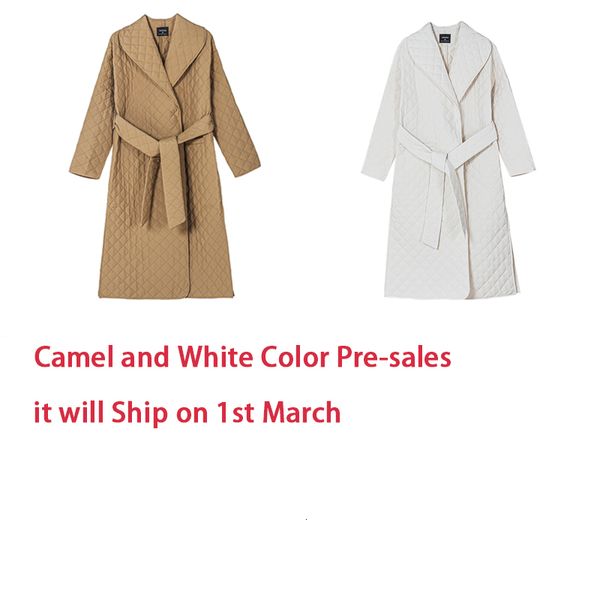 2021 new autumn winter womens argyle long jacket thin parkas double breasted belt coat plaid xcpe, Black
2021 new autumn winter womens argyle long jacket thin parkas double breasted belt coat plaid xcpe, Black