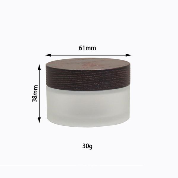 105pcs 30g 50g empty diy cosmetic frost glass face cream jar pot with black bamboo wooden cover lotion makeup packaging bottle
105pcs 30g 50g empty diy cosmetic frost glass face cream jar pot with black bamboo wooden cover lotion makeup packaging bottle