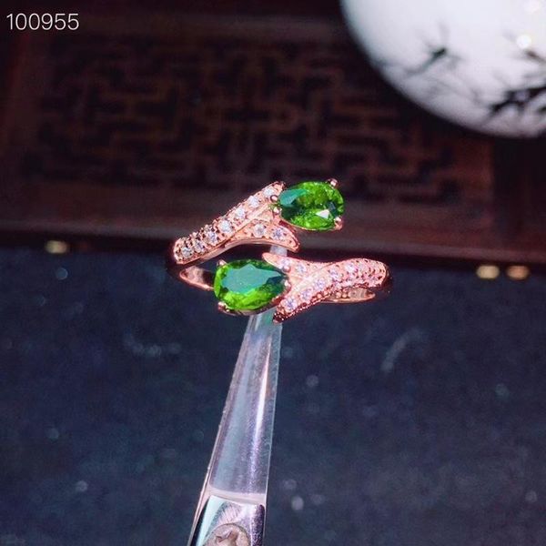 cluster rings 100% real natural and diopside ring 925 sterling silver fine jewelry fashion, Golden;silver
cluster rings 100% real natural and diopside ring 925 sterling silver fine jewelry fashion, Golden;silver