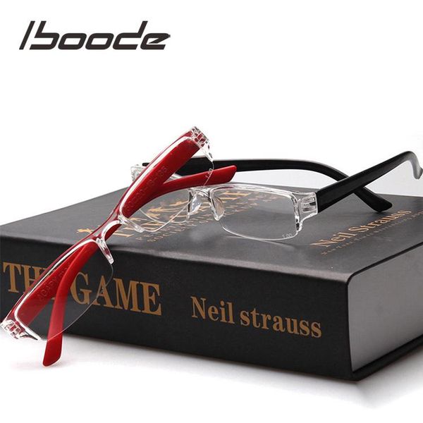 sunglasses iboode reading glasses for elder men women lightweight presbyopia eyeglasses transparent square frame eyewear, White;black
sunglasses iboode reading glasses for elder men women lightweight presbyopia eyeglasses transparent square frame eyewear, White;black