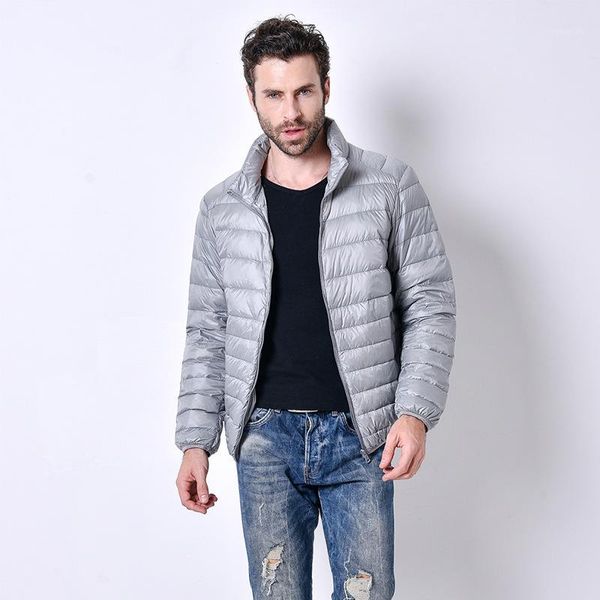 autumn jacket men light jacket men solid color stand collar white duck down windbreaker warm winter coat m-5xl1, Black
autumn jacket men light jacket men solid color stand collar white duck down windbreaker warm winter coat m-5xl1, Black