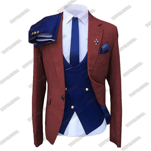 men's suits & blazers smart casual wedding groomsman wear jacket+vest+pants slim fit mens blazer terno masculino tailor-made smoking tu, White;black
men's suits & blazers smart casual wedding groomsman wear jacket+vest+pants slim fit mens blazer terno masculino tailor-made smoking tu, White;black