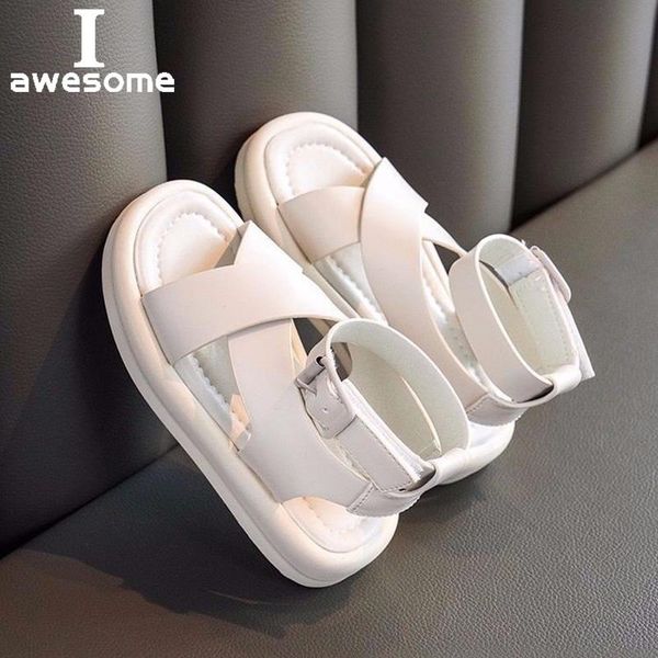 sandals girl's pu leather roman shoes for kids girls comfortable soft anti slip breathable children princess sandal, Black;red
sandals girl's pu leather roman shoes for kids girls comfortable soft anti slip breathable children princess sandal, Black;red