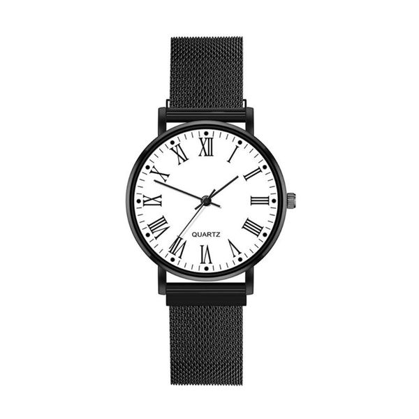 wristwatches fashion women magnet buckle mesh belt watches quartz analog round wrist watch waterproof relogio feminino, Slivery;brown
wristwatches fashion women magnet buckle mesh belt watches quartz analog round wrist watch waterproof relogio feminino, Slivery;brown