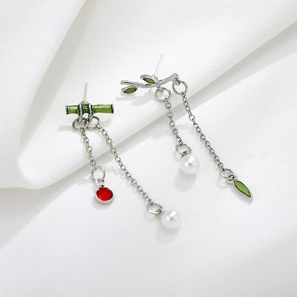 dangle & chandelier bamboo pearl earrings chinese ethnic elegant trendy 2021 earring for women girls fashion jewelry gifts, Silver
dangle & chandelier bamboo pearl earrings chinese ethnic elegant trendy 2021 earring for women girls fashion jewelry gifts, Silver