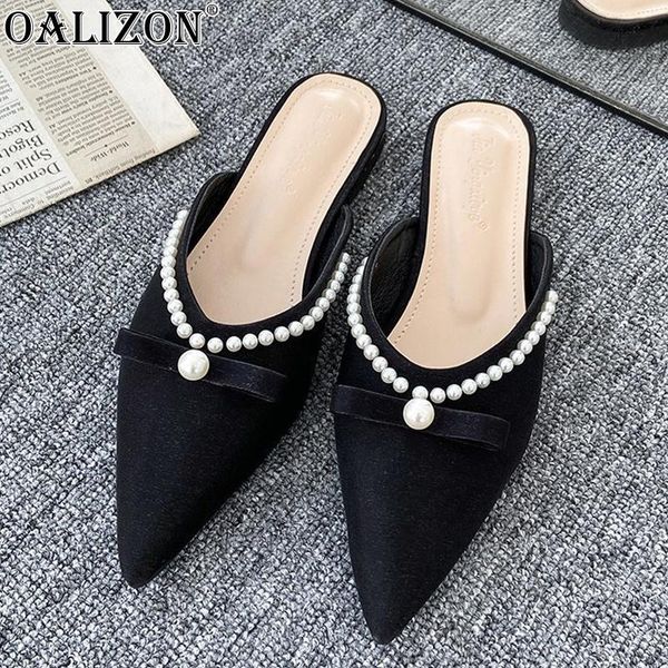 slippers graceful summer women's beaded pointed toe shoes fashion women low heels pumps sandals ladies babouche femme, Black
slippers graceful summer women's beaded pointed toe shoes fashion women low heels pumps sandals ladies babouche femme, Black