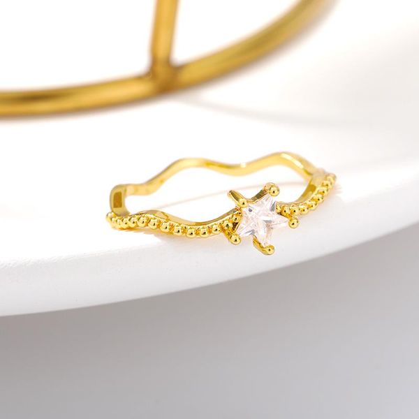 wedding rings fashion shiny stars for women girls gold wavy romantic jewelry bff valentine day gifts girlfriend, Slivery;golden
wedding rings fashion shiny stars for women girls gold wavy romantic jewelry bff valentine day gifts girlfriend, Slivery;golden